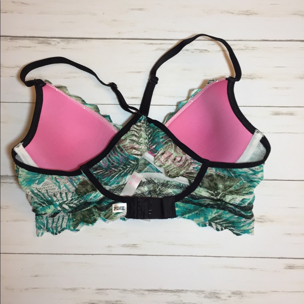 PINK Lace Racerback - Picture 4 of 7